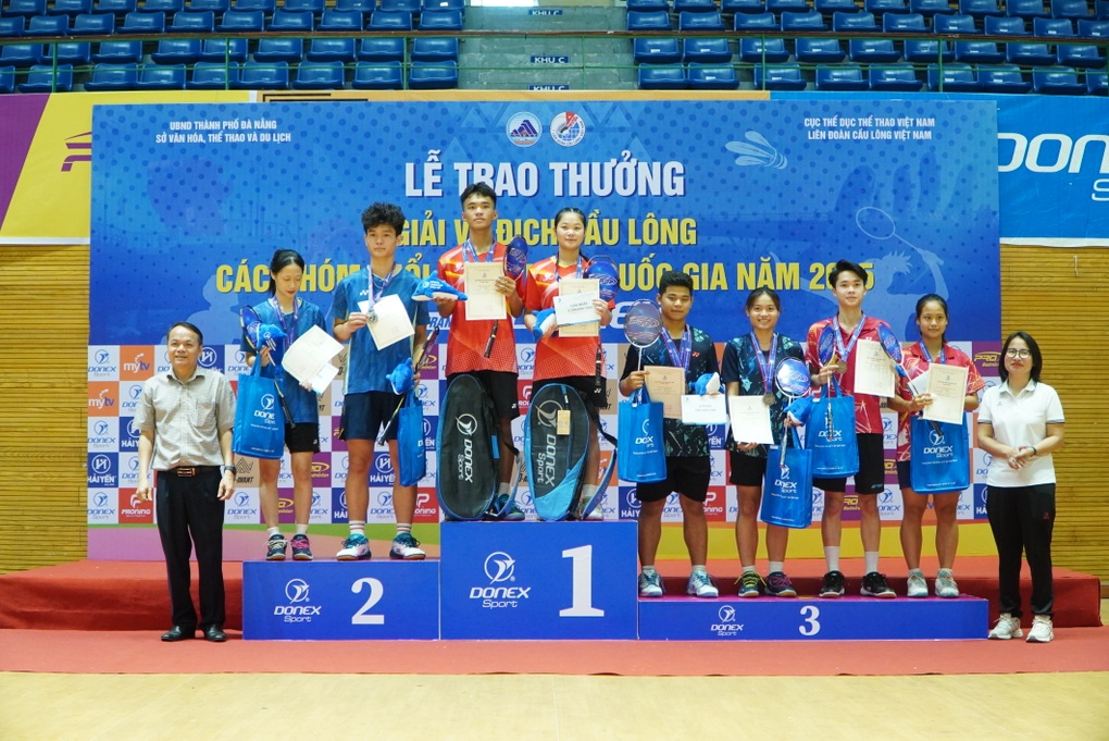 Xác định nhà vô địch giải cầu lông các nhóm tuổi thiếu niên quốc gia 2025 - 3 Xác định nhà vô địch giải cầu lông các nhóm tuổi thiếu niên quốc gia 2025 - 3