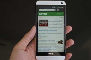 HTC One M7 dung lượng 16 GB giảm sâu 3 triệu đồng