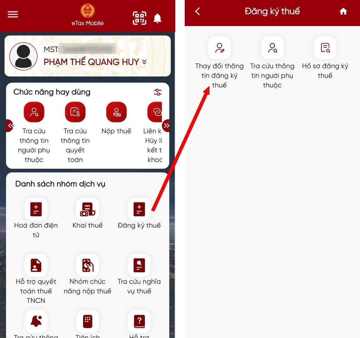 Cách cập nhật mã số thuế và xử lý lỗi khi không thể đăng nhập eTax Mobile - 2 Cách cập nhật mã số thuế và xử lý lỗi khi không thể đăng nhập eTax Mobile - 2