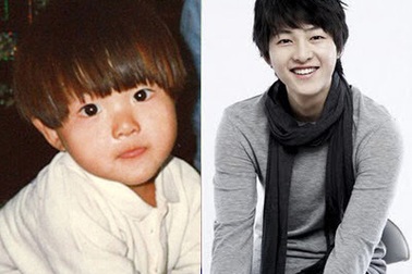 Song Joong Ki “khoe” ảnh thời thơ ấu