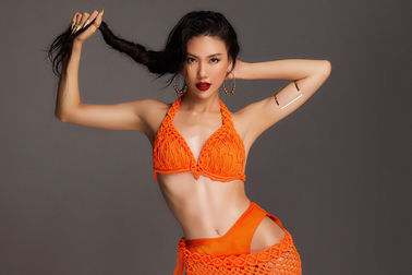 Bùi Quỳnh Hoa dự thi Siêu mẫu Quốc tế 2022