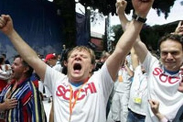 Nga giành quyền đăng cai Thế vận hội mùa đông 2014