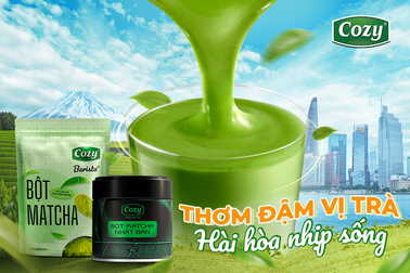 Cozy Matcha: Đột phá với công nghệ Nhật, đảm bảo nguồn cung cho ngành F&B Việt Nam