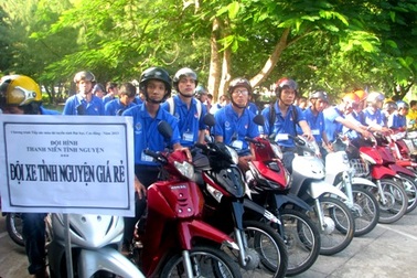 Cần Thơ: Nhiều đội, nhóm tình nguyện viên tiếp sức, hỗ trợ thí sinh