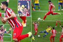 Luis Suarez lập cú đúp, Atletico hơn Real Madrid và Barcelona 10 điểm