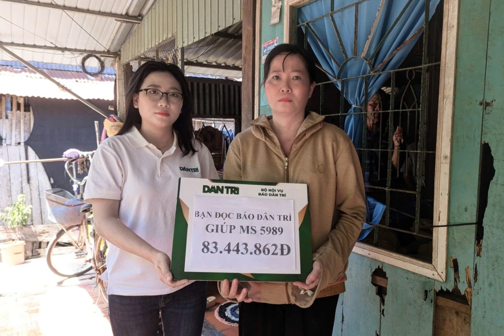 Vợ làm mướn nuôi chồng ung thư giai đoạn cuối được giúp hơn 83 triệu đồng - 1 Vợ làm mướn nuôi chồng ung thư giai đoạn cuối được giúp hơn 83 triệu đồng - 1