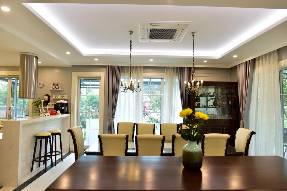 Mãn nhãn biệt thự vườn rộng 100m2 với hồ cá Koi đẳng cấp ở ngoại thành Hà Nội - 12 Mãn nhãn biệt thự vườn rộng 100m2 với hồ cá Koi đẳng cấp ở ngoại thành Hà Nội - 12