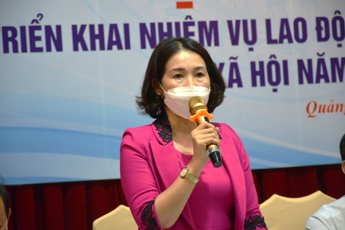 Bà Nguyễn Thị Ánh Lan-GĐ sở LĐ-TB&XH