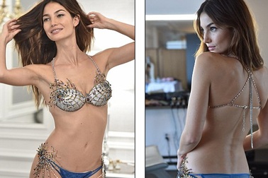 Hé lộ siêu mẫu được mặc áo lót triệu đô của Victoria's Secret