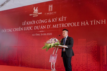 D’. Metropole Hà Tĩnh góp phần làm thay đổi diện mạo của thành phố Hà Tĩnh