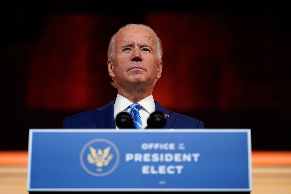 Nước Mỹ chia rẽ hậu bầu cử, ông Biden vẫn tin vào một năm tươi sáng - 1 Nước Mỹ chia rẽ hậu bầu cử, ông Biden vẫn tin vào một năm tươi sáng - 1