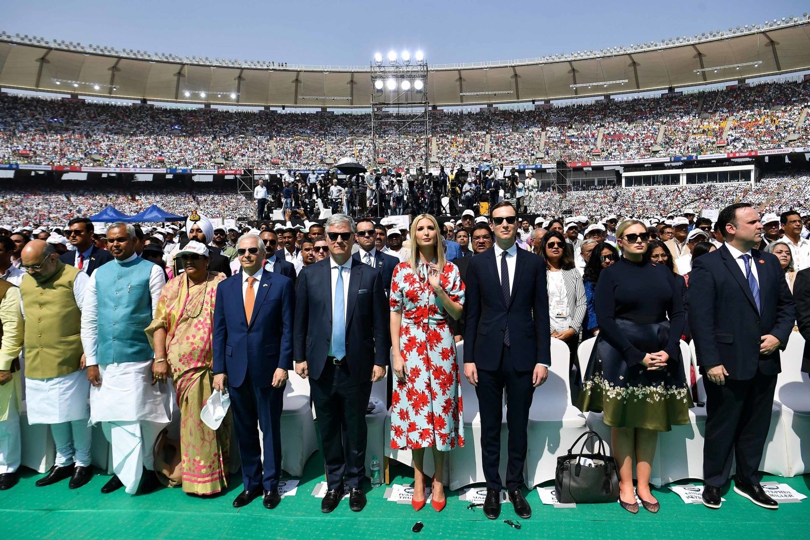 Tổng thống Trump được đón tiếp long trọng tại Ấn Độ - 6 Tổng thống Trump được đón tiếp long trọng tại Ấn Độ - 6