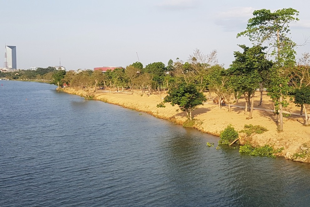 Cồn Dã Viên trên sông Hương sắp trở thành vườn ngự uyển - 1 Cồn Dã Viên trên sông Hương sắp trở thành vườn ngự uyển - 1