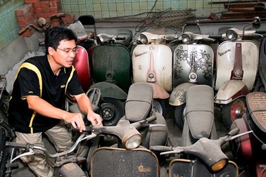 Sưu tầm Vespa cổ để cho bạn... "giữ hộ"
