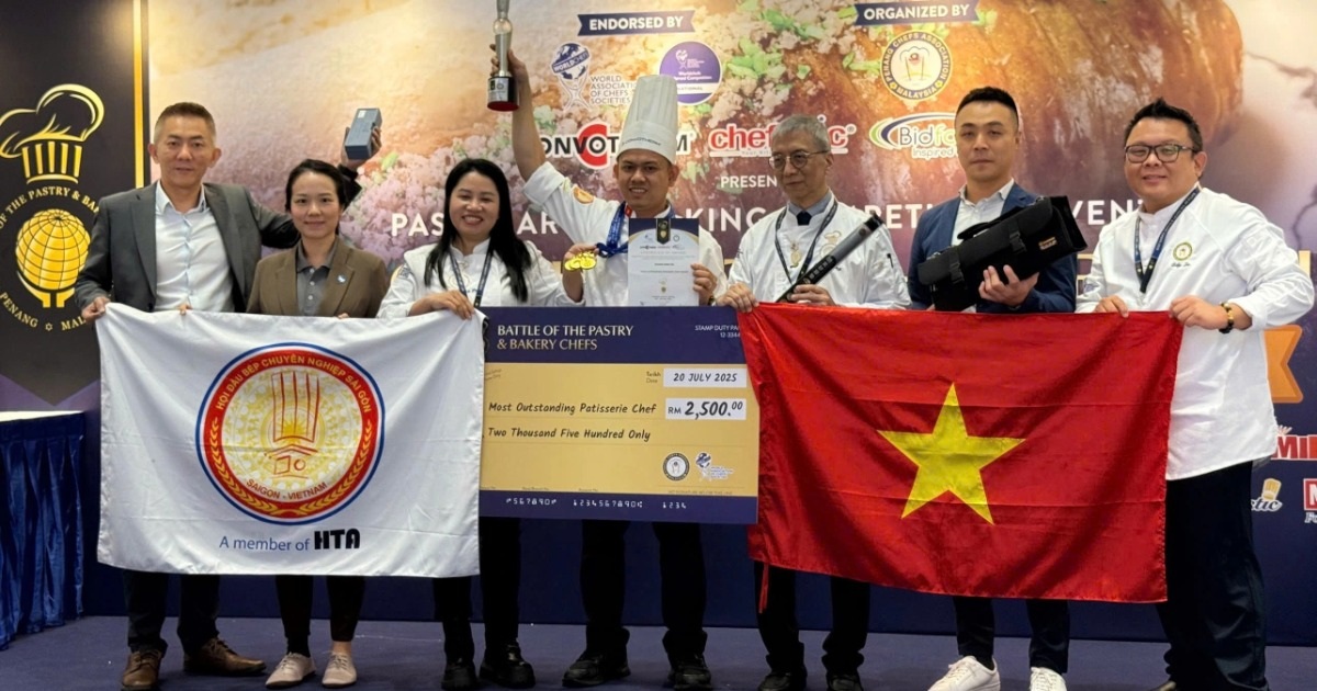 Việt Nam vô địch tại cuộc thi bánh quốc tế
