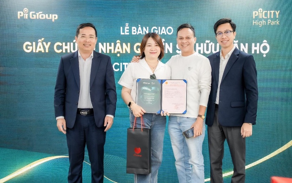 Pi Group trao giấy chứng nhận quyền sở hữu căn hộ Picity High Park cho cư dân - 3