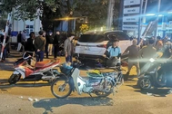 Xe Santafe gây tai nạn liên hoàn, 4 người thương vong