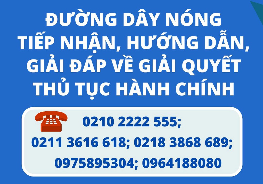 Phú Thọ công bố đường dây nóng hỗ trợ người dân khi sáp nhập tỉnh - 1
