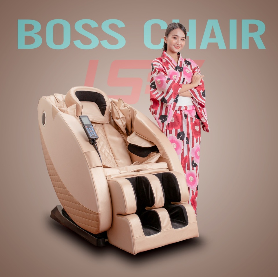 Ghế massage Boss Chair - sức khỏe trọn vẹn cho mọi gia đình - 4 Ghế massage Boss Chair - sức khỏe trọn vẹn cho mọi gia đình - 4