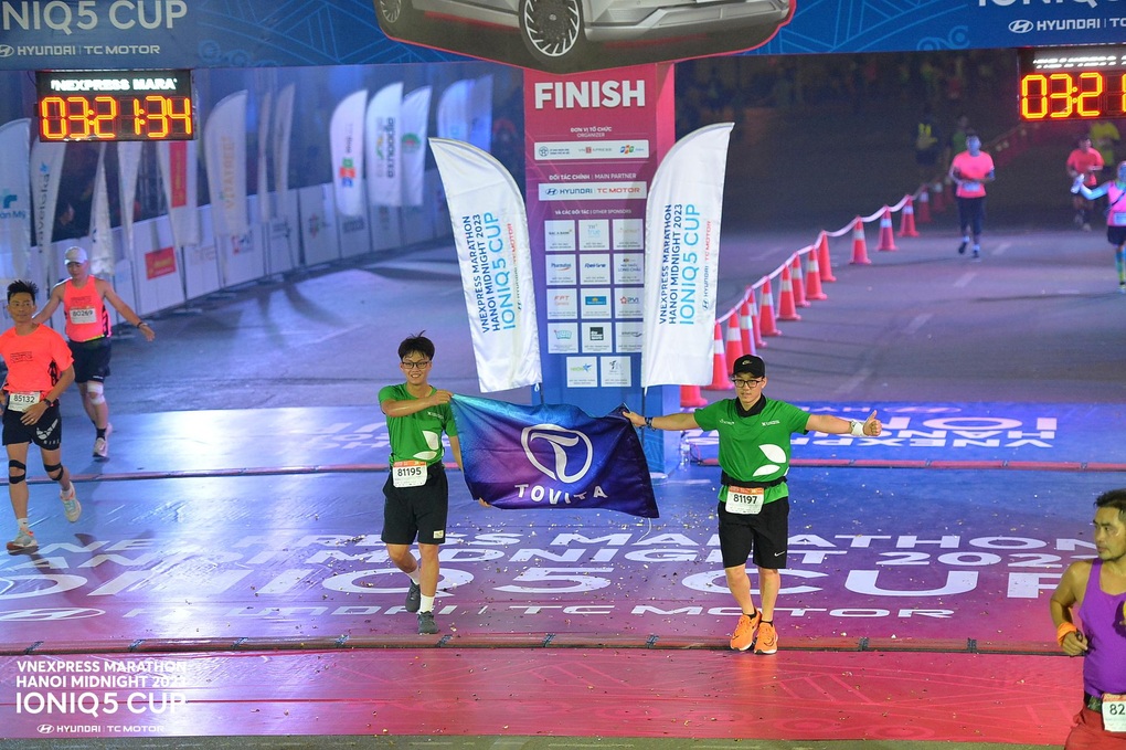 Tovita tham gia giải chạy VNExpress Marathon Hanoi Midnight 2023 - 2 Tovita tham gia giải chạy VNExpress Marathon Hanoi Midnight 2023 - 2