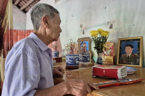Anh trai liệt sĩ: "Lời hẹn ngày hòa bình chỉ còn mình tôi thực hiện"
