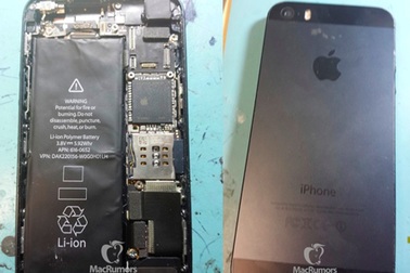 iPhone 5S “lộ hình” với đôi chút thay đổi