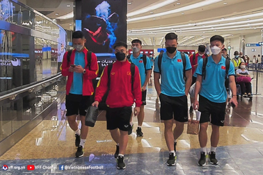 U23 Việt Nam đến UAE, sẵn sàng cho đợt tập huấn trước giải châu Á