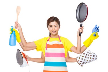 "Tăng xông" vì cô giúp việc... hồn nhiên