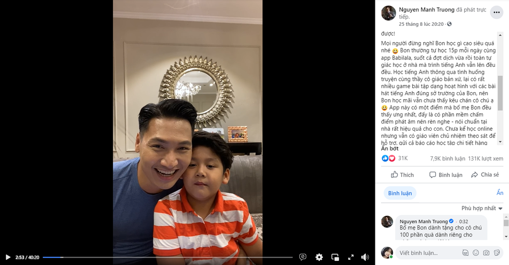 Bé Bon 4 tuổi đã tự tin nói tiếng Anh: Đây là bí kíp của Shark Long! - 1 Bé Bon 4 tuổi đã tự tin nói tiếng Anh: Đây là bí kíp của Shark Long! - 1