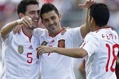 Villa tỏa sáng, Tây Ban Nha thắng đậm Venezuela