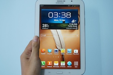 Đánh giá máy tính bảng Samsung Galaxy Note 8