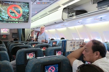 Khi "thượng đế"... quậy trên máy bay