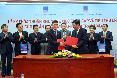 PVGAS và PVPower ký kết thỏa thuận khung về việc cung cấp và tiêu thụ LNG cho Nhà máy điện Nhơn Trạch 3 & 4