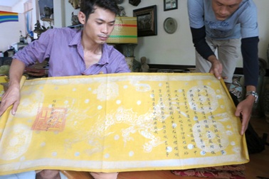 Trao trả sắc phong nhà Nguyễn về Bình Thuận