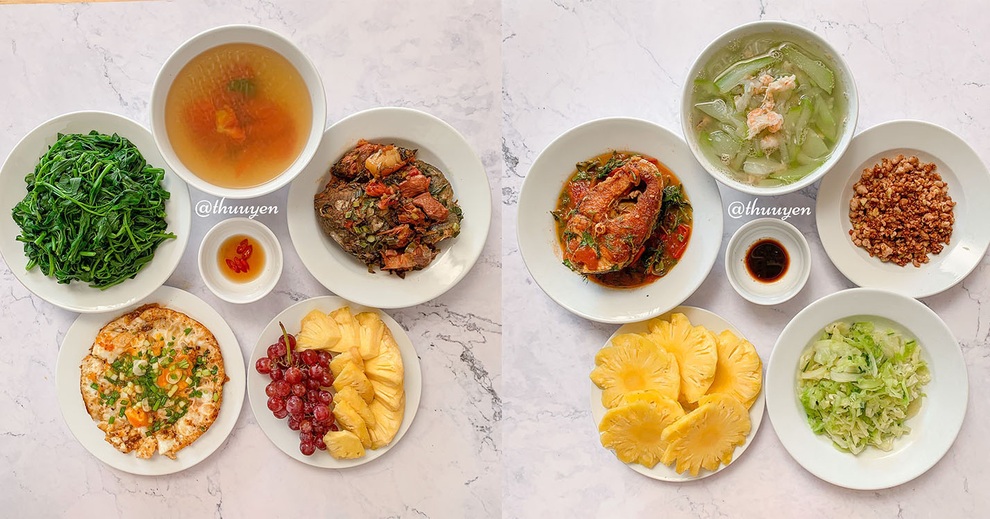 Cô nàng 9x chia sẻ loạt mâm cơm đủ màu sắc chỉ với 100.000 đồng - 5 Cô nàng 9x chia sẻ loạt mâm cơm đủ màu sắc chỉ với 100.000 đồng - 5
