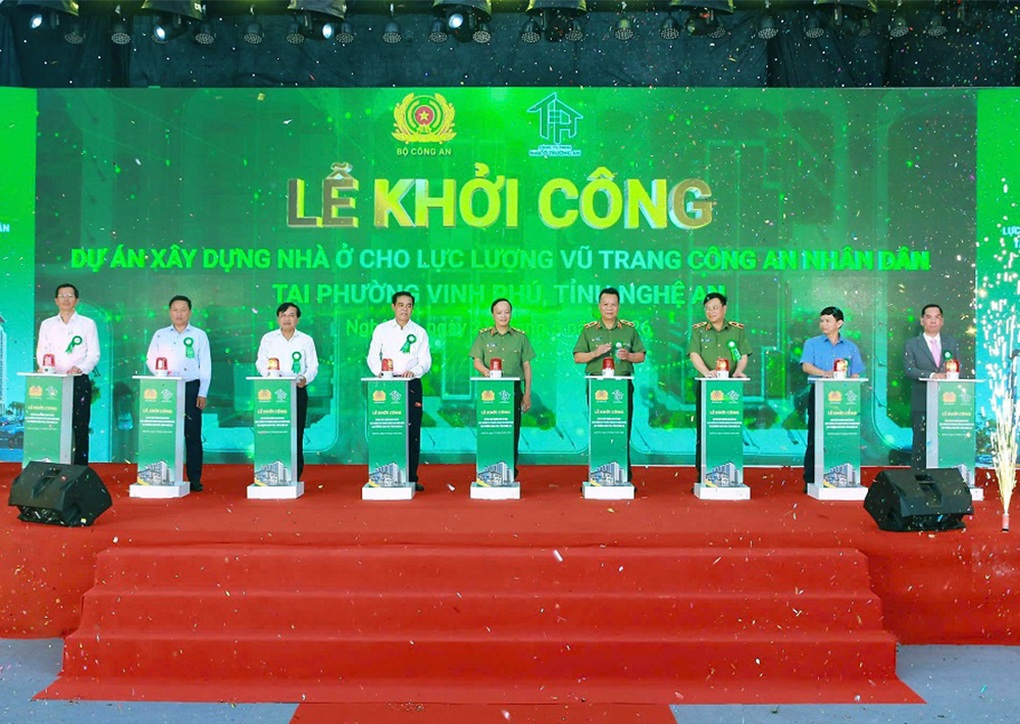 Bộ Công an khởi công dự án nhà ở xã hội gần 660 tỷ đồng tại Nghệ An - 2