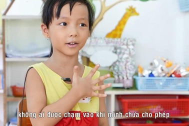 Bảo vệ trẻ bằng nguyên tắc 5 ngón tay