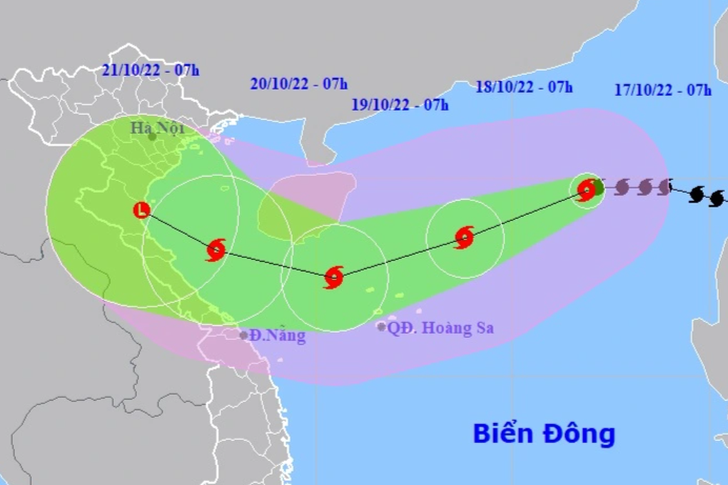 Bão Nesat có thể đạt cường độ cực đại trong hôm nay - 1 Bão Nesat có thể đạt cường độ cực đại trong hôm nay - 1