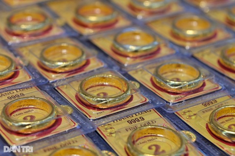 Giá vàng nhẫn tăng lập đỉnh lịch sử