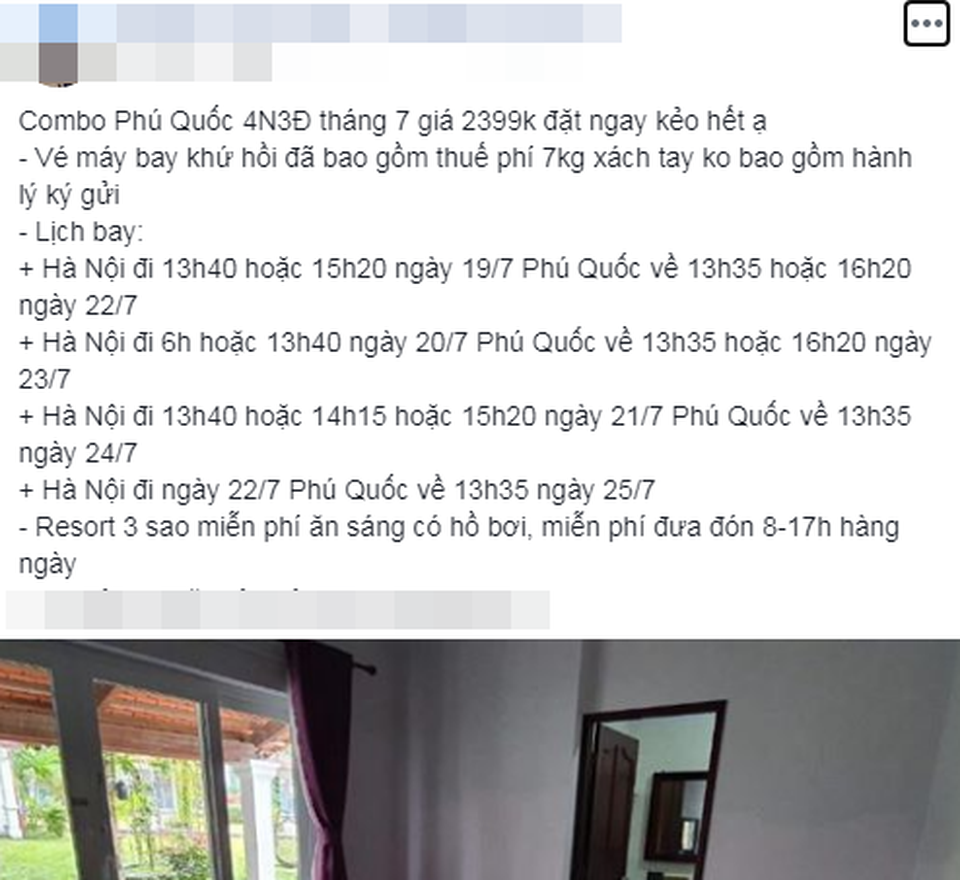 Nạn nhân kể chuyện “sập bẫy” mua combo du lịch giá rẻ trên mạng - 2 Nạn nhân kể chuyện “sập bẫy” mua combo du lịch giá rẻ trên mạng - 2
