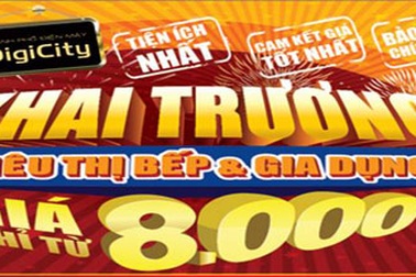 DigiCity khai trương siêu thị bếp và gia dụng