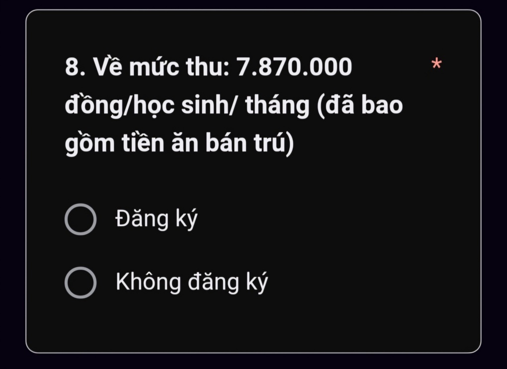 Trường mầm non công lập đề xuất tăng học phí gần 8 triệu đồng/tháng - 2