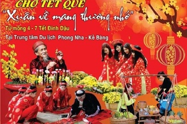 Quảng Bình: Độc đáo phiên chợ Tết quê tại Phong Nha - Kẻ Bàng