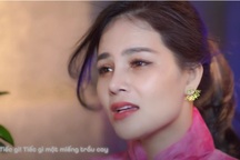 Ca sĩ Mai Thương nghẹn ngào hát về mẹ