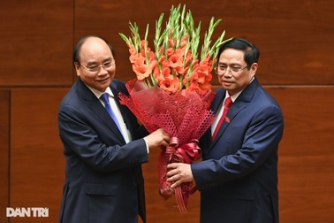 Toàn cảnh lễ tuyên thệ nhậm chức của tân Chủ tịch nước, tân Thủ tướng