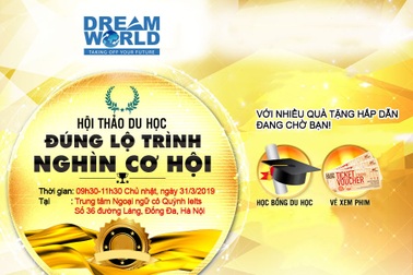 Hội thảo du học “Đúng lộ trình - Nghìn cơ hội”