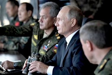 Tổng thống Putin thị sát cuộc tập trận lớn nhất lịch sử hiện đại của Nga