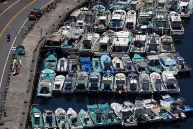 Đài Loan ứng phó bão Podul, sơ tán 5.500 người