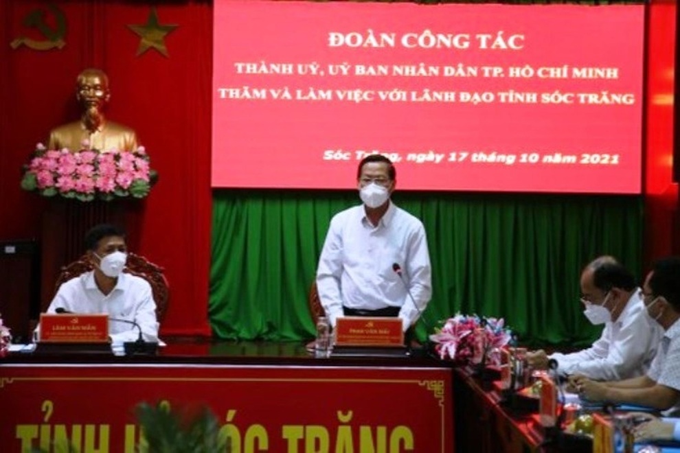 TPHCM về Sóc Trăng chia sẻ kinh nghiệm, tiếp sức chống dịch - 1 TPHCM về Sóc Trăng chia sẻ kinh nghiệm, tiếp sức chống dịch - 1