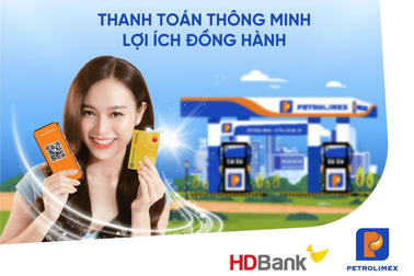 Đổ xăng tiết kiệm với thẻ "HDBank - Petrolimex 4 trong 1"